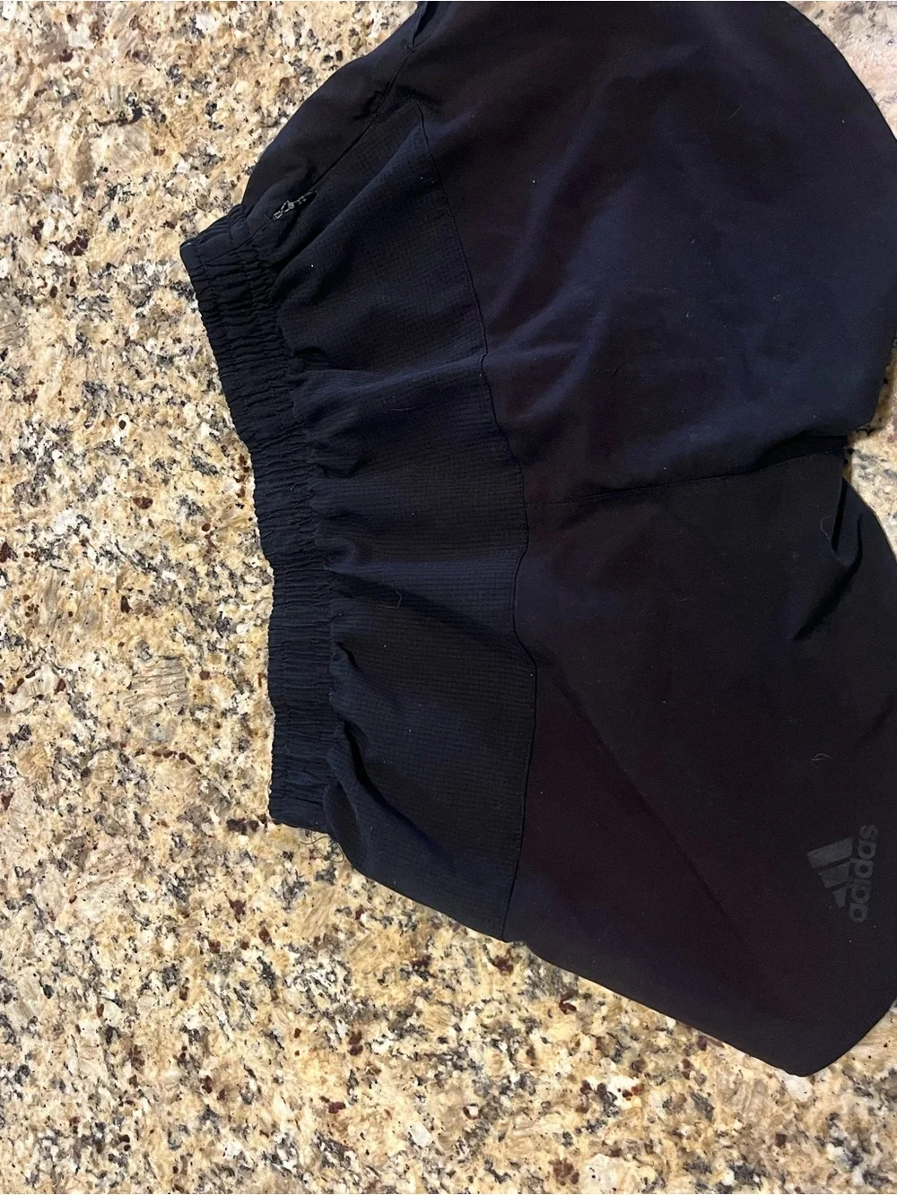 adidas Black Men's Athletic Running Shorts Supernova 3 inch split shorts medium